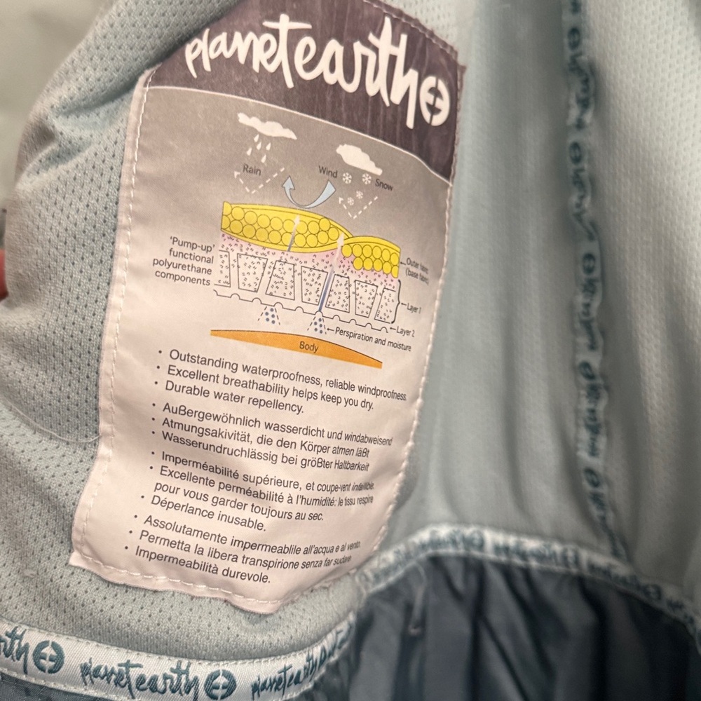 Planet earth ski jacket - Picture 5 of 8